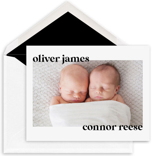 Create Your Own Folded Photo Note Cards